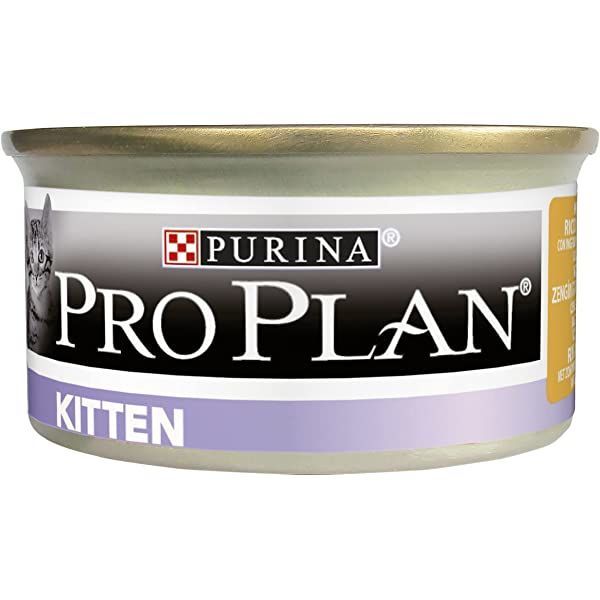 ProPlan Junior Tavuklu Yavru Kedi Konservesi 85 gr x 4 adet