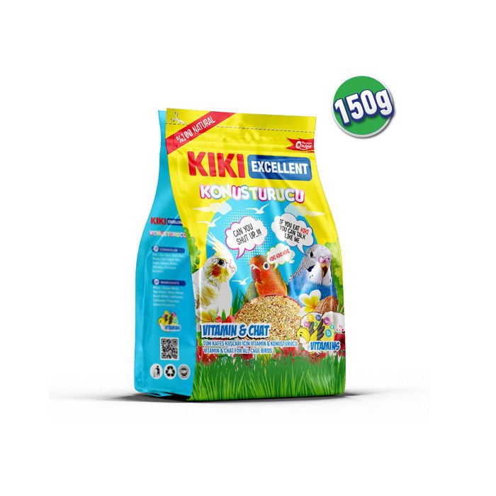 KIKI Kuş Konuşturucu 150 gr 12 Adet