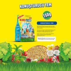 KIKI Kuş Konuşturucu 150 gr 12 Adet