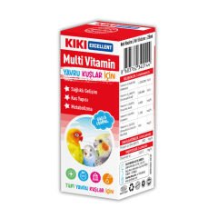 KIKI Kuş Yavru Kuşlar İçin Multi Vitamin 25 ml 16 Adet