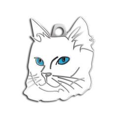Dalis Pet Tag - Mavi  Gözlü Van Kedisi Kedi Künyesi