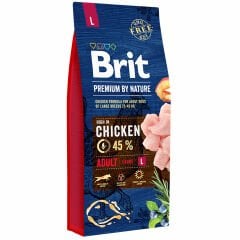 Brit Premium By Nature Adult L Chicken Rice 15 Kg