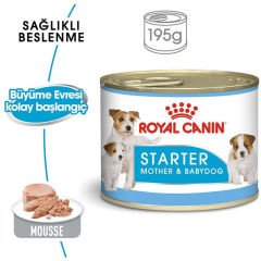 Royal Canin Starter Mousse Mother And Baby Dog 195 gr
