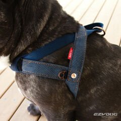 Ezydog 04973 Quick Fit Harness Denim XL Köpek Göğüs Tasması