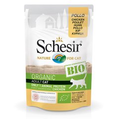 Schesir Bio Range Cat Tavuklu Yaş Yetişkin Kedi Maması 85 gr