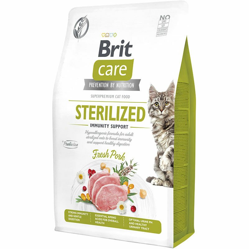 Brit Care Cat G-F Sterilized Immunity Support 7 Kg