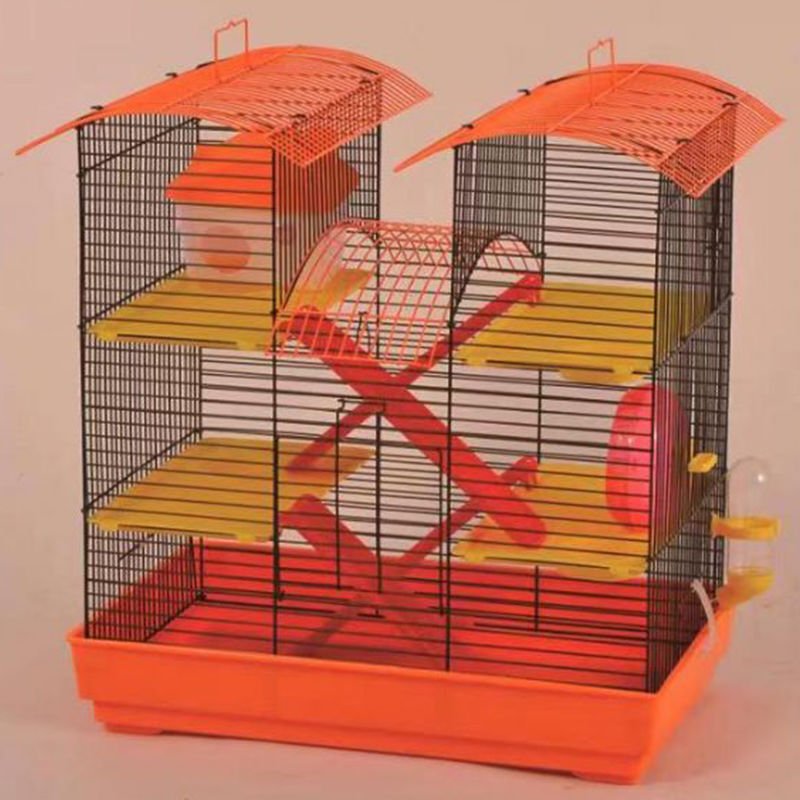 Yongli M025 Hamster Kafesi Oval Çatılı 45.5 x 28.5 x 46 cm