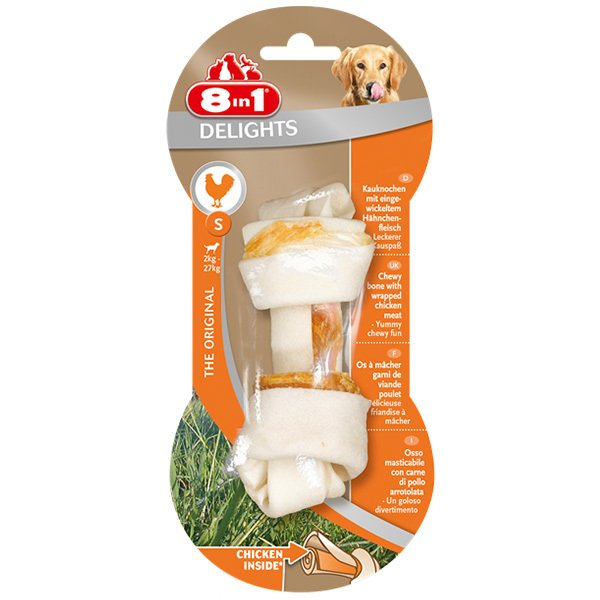 8 in 1 Delights Bone Köpek Çiğneme Kemiği Small