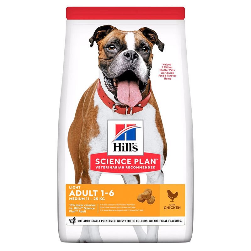 Hills Adult Light Tavuklu Diyet Köpek Maması 2.5 Kg