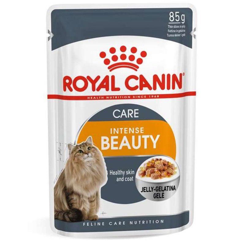 Royal Canin Intense Beauty Jelly Pouch 85 gr