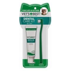 VET'S BEST Kedi Ağız Diş Bakım Seti 16,5 cm 45gr