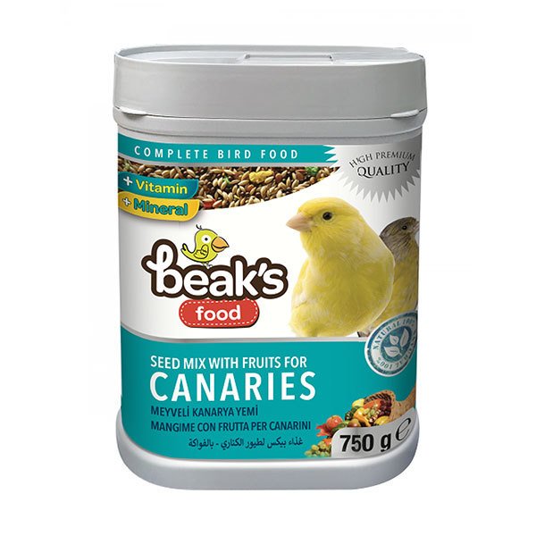 Beaks Meyveli Kanarya Yemi 750 gr