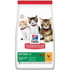 Hills Kitten Chicken Tavuklu Yavru Kedi Maması 1,5 kg