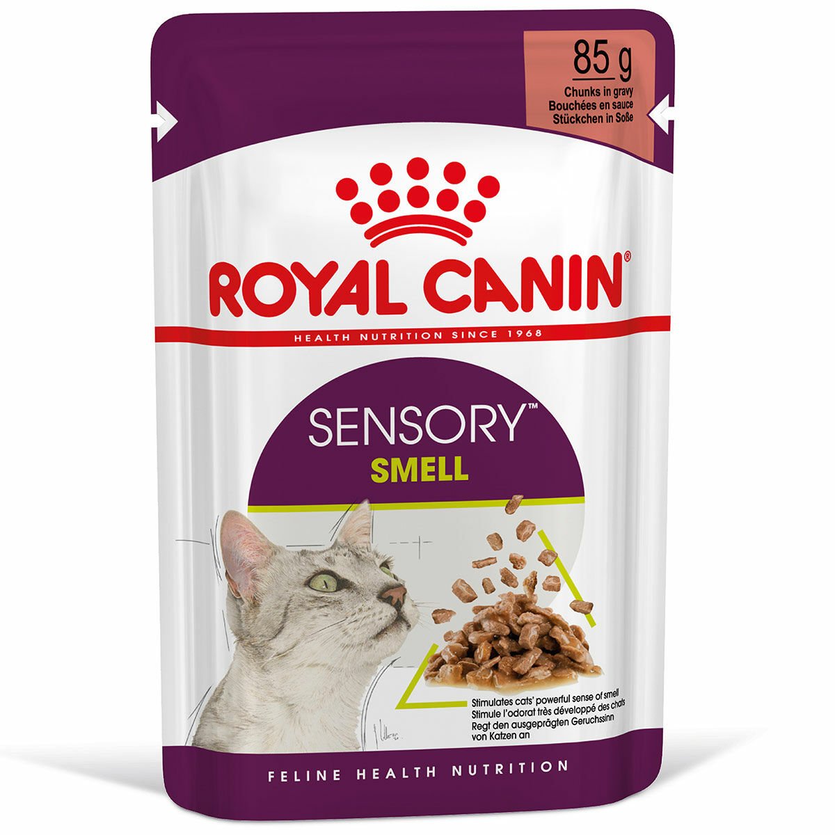 Royal Canin Sensory Smell Gravy Pouch Kedi Yaş Mama 85 gr