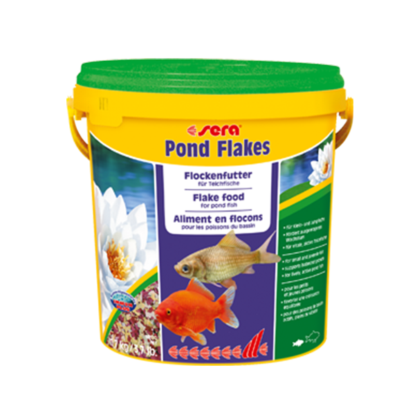Sera Pond Flakes Havuz ve Japon Balıkları Pul Yem 10L / 1700 gr