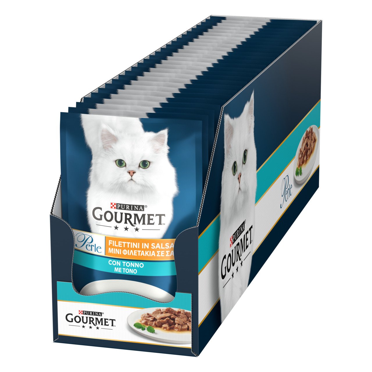 Purina Gourmet Perle Izgara Ton Balıklı Kedi Yaş Mama 85 gr x 26 adet