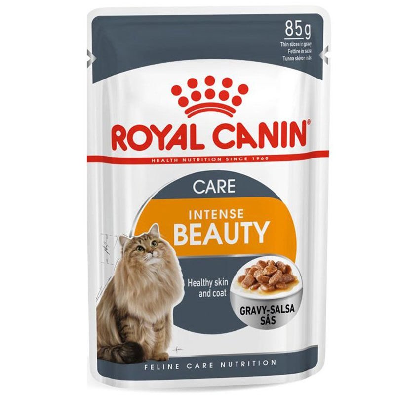 Royal Canin Intense Beauty Gravy Pouch 85 gr