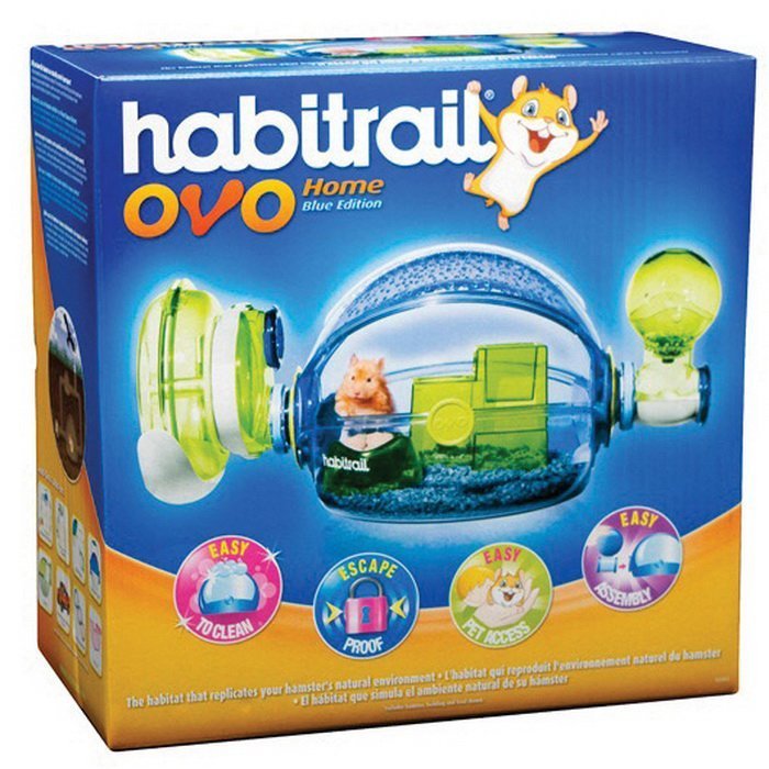 Habitrail Ovo Home Mavi (Hamster Kafesi)