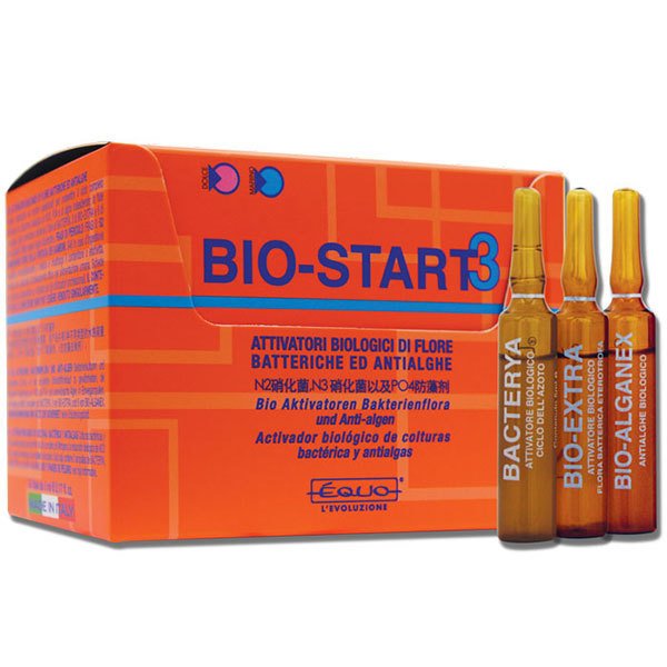 Equo Bio Start 3 Akvaryum Başlangıç Bakteri Paketi 5 ml x 24 Ampul