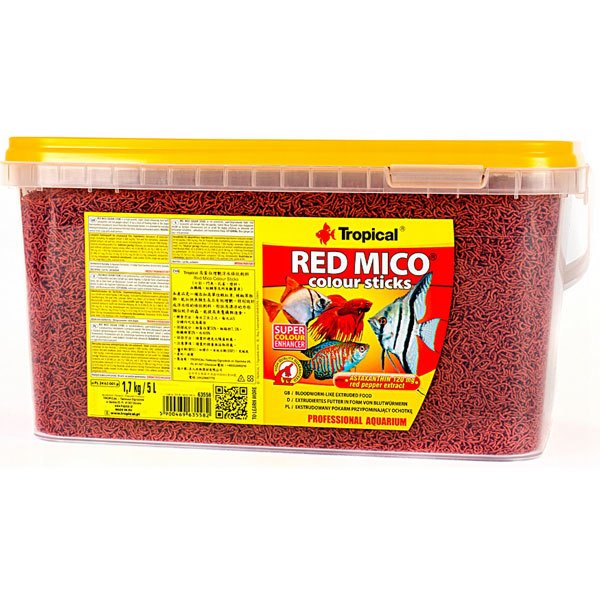 Tropical Red Mico Colour Sticks 5 L 1,7 Kg