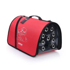 Lepus Fly Bag Kedi Köpek Çanta Kırmızı 25 x 40 x 25h cm