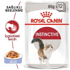 Royal Canin Instinctive Jelly Pouch 85 gr x 12 Adet