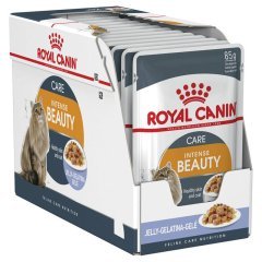Royal Canin Intense Beauty Jelly Pouch 85 gr x 12 Adet