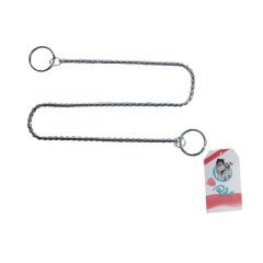 Polo Silver Zincir Köpek Eğitim Tasması 3,0 Mm x 40 Cm