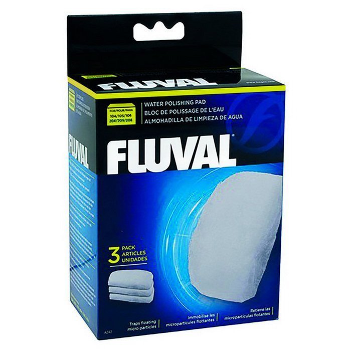 Fluval 105-205 Dış Filtre İçin Filtre Keçesi 3Pcs