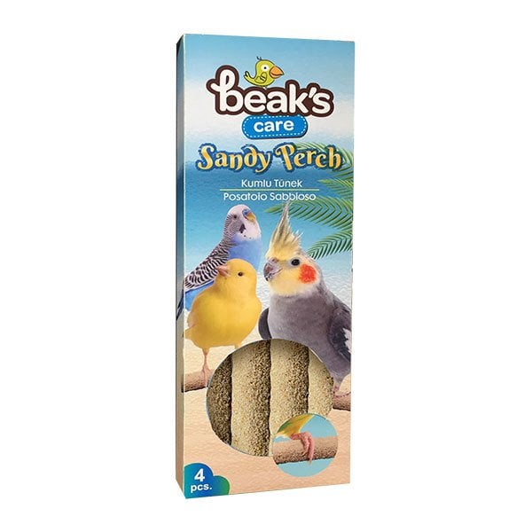 Beaks Kumlu Tünek 19 cm 4 lü