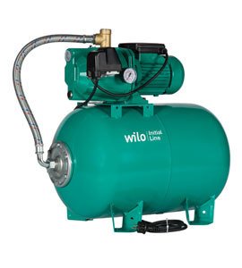 Wilo Aqua SPG 25-3.45 Hidrofor 25 Litre Tanklı / 4 Kat - 4  Daire- 1 Hp