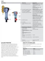 Honeywell F74CS -1/2AA Ters Yıkamalı Filtre  - 1/2''