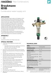 Honeywell HS10S -11/4AA Basınç Düş. Ters Yıkamalı Filtre 1 1/4''