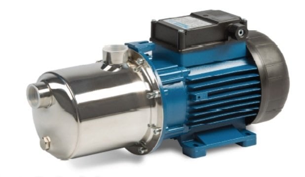 Osip MCX 100 - 1,2 HP - Yatay Çok Kademeli Pompa - Paslanmaz çelik gövde ve çarklar