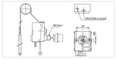 IMIT LS1/541558 - 100°C Limit Termostat - İtalyan