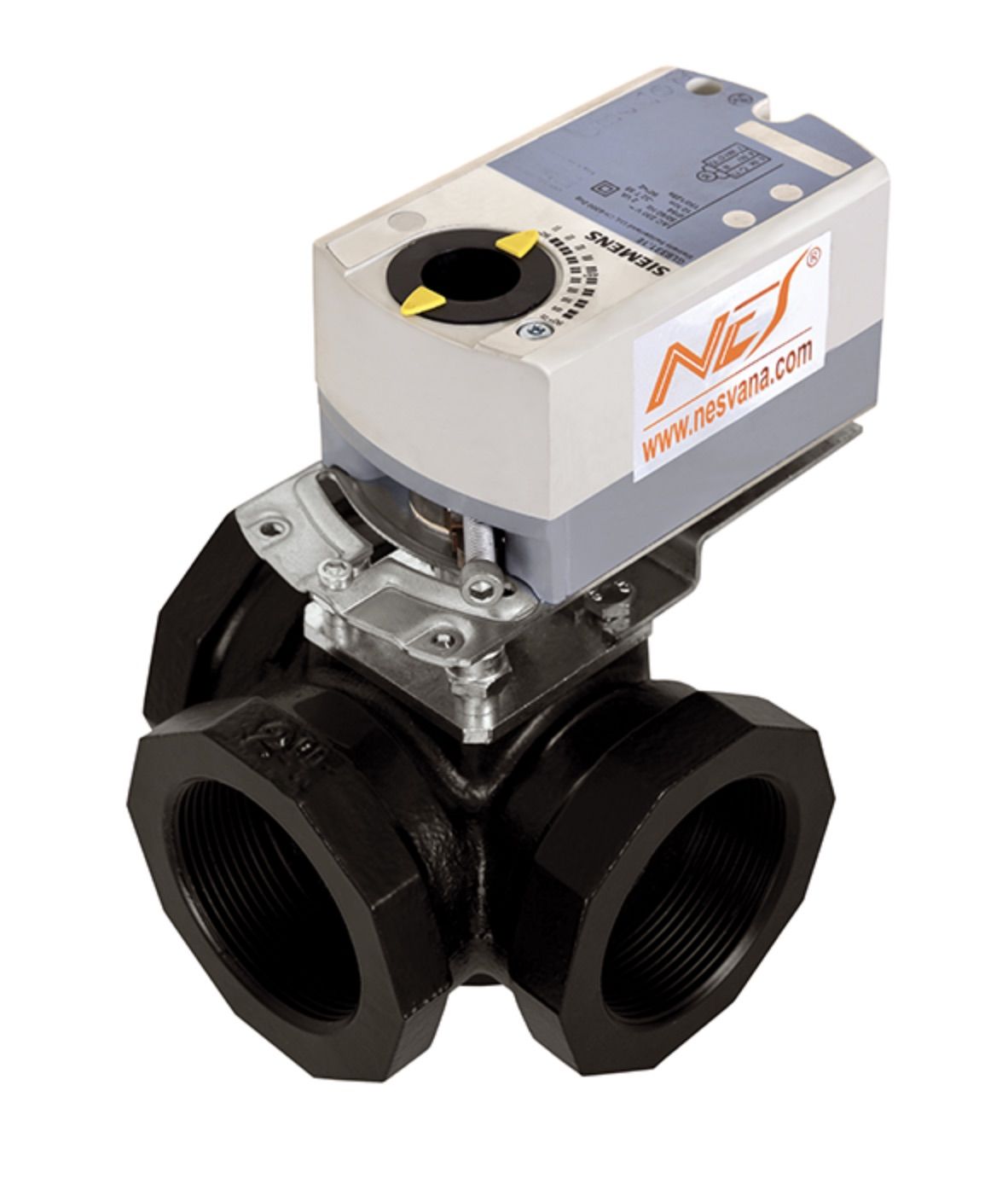 NES.580.003 1½''  PN16 3Y Rotary Dişli Vana + Siemens Motor