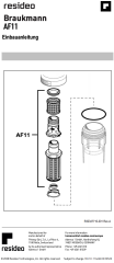 Honeywell AF11S-11/2A  F76S Filtre Serileri İçin Yedek Kartuş ( 1½'' - 2 '')