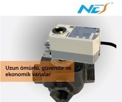 NES.580.003 2'' PN16 3Y Rotary Dişli Vana + Siemens Motor