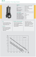 Wilo TP-P 30 T Foseptik Pompası  3 HP - DN65 - 380V