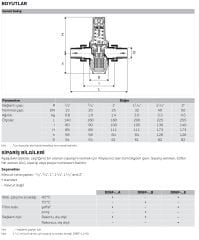 Honeywell D06F-1A Su Basınç Düşürücü Filtreli - 1''