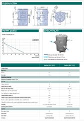 SFA Sanifos 280 1 VXS Fos. Tah. İstasyonu - 280 Litre -Vorteks Çarklı