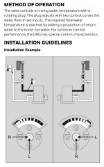 Honeywell DR25GMLA (DN25) Rekorlu Rotary Üç Yollu Vana Gövdesi