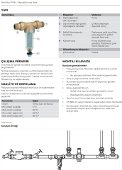 Honeywell FF06-1/2AA Yıkanabilir Çelik Filtre - 1/2''