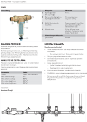 Honeywell FF06-11/4AA Yıkanabilir Çelik Su Filtresi - 11/4''