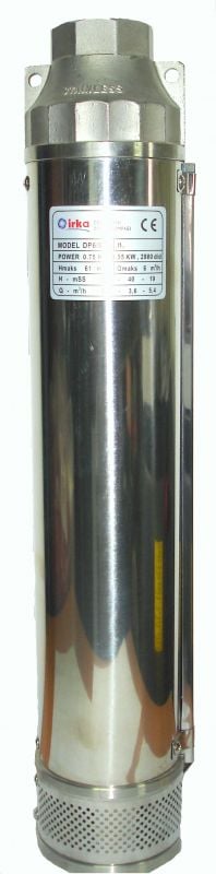 İrka DP 6/14   4''  Hidrolik Kısım Dalgıç Pompa (107mss/1,5 HP)