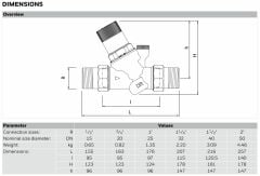 Honeywell D05FS-3/4 Su Basınç Düşürücü (3/4'' - Maks. 25 Bar)