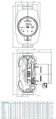 Grundfos Alpha2 25-40 Fre. Kon.lü Rekorlu Sirk. Pom. - 1''