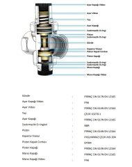 Case Minyon Su Basınç Düş. 3/4'' (3320 Maks.16 Bar)