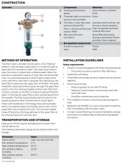 Honeywell F76S-3/4AA  Ters Yıkamalı Filtre - 3/4''