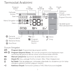 Honeywell Y4H910RF4072 Opentherm Kablosuz Programlanabilir Oda Termostatı - T4R